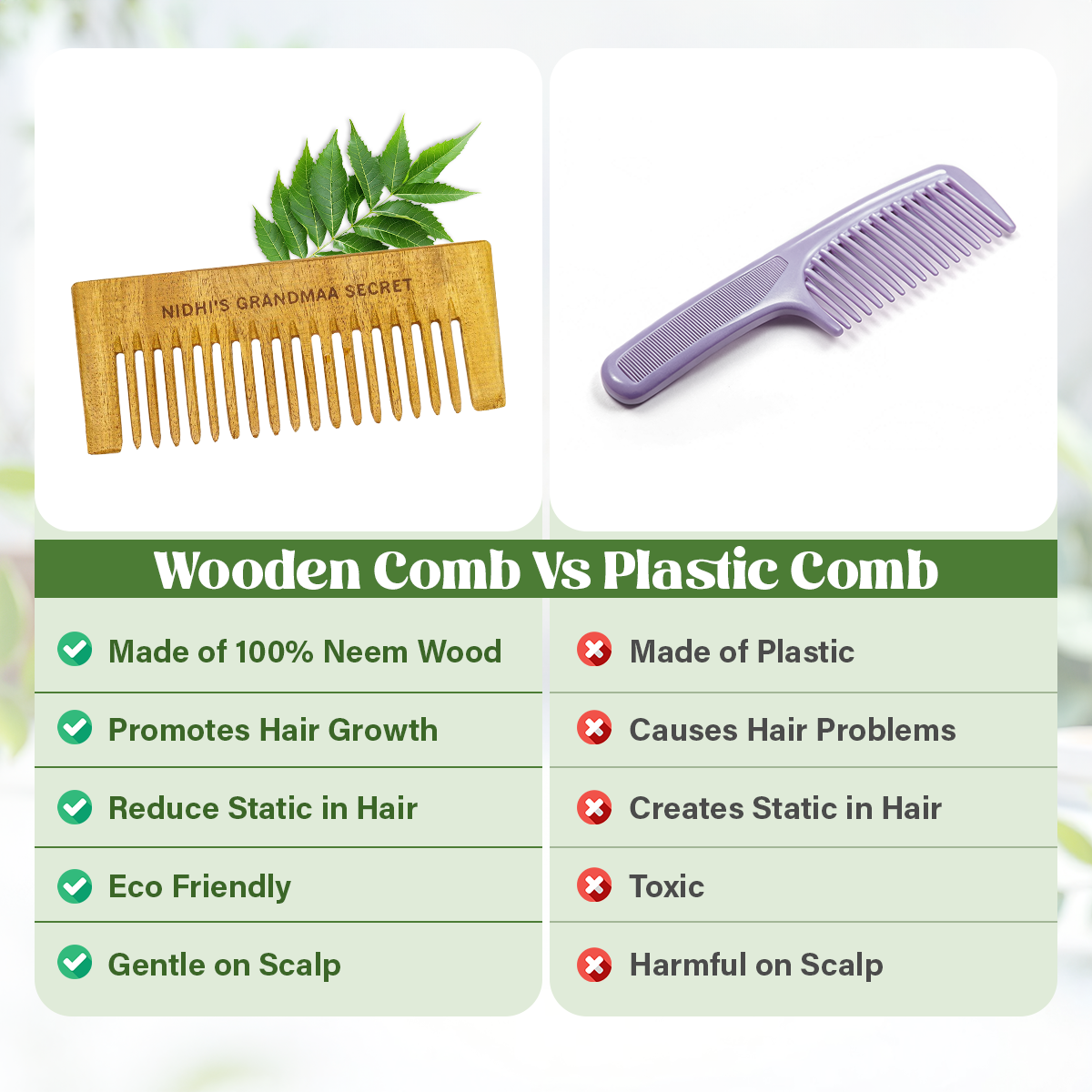 Freebie - Neem Comb - grandmaasecret.com