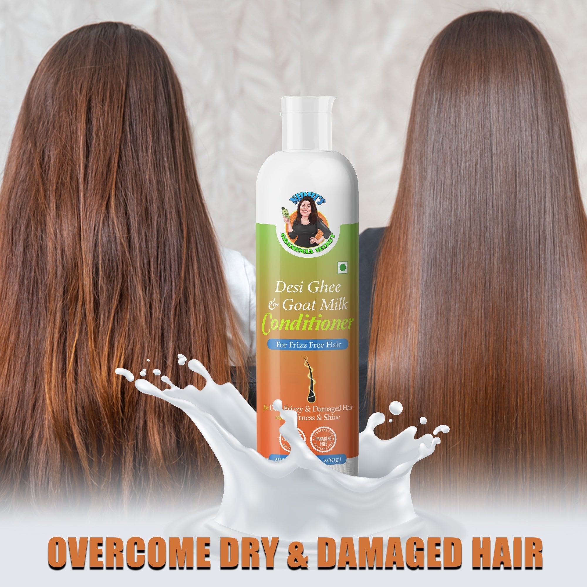 Hair Care Combo with Hair Oil, Shampoo, Conditioner and Scalp Scrub - grandmaasecret.net