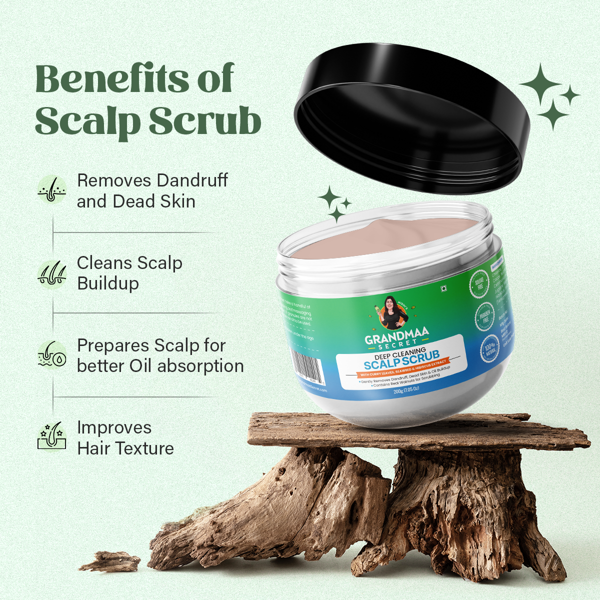 dead skin scalp scrub , best hair mask for improve hair texture , deep cleaning hair mask